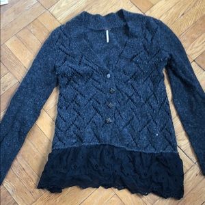 Free people Size M cardigan sweater